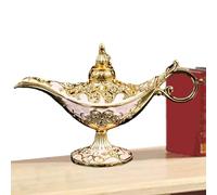 scyca Lampe à huile - Boîte de bibelots de légende vintage | Motif gravé Lampe de souhait d'aromathérapie pour fête/Halloween/anniversaire