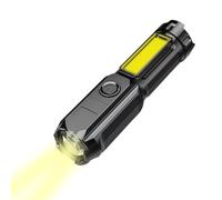 scyca Lanternes à main, petite lampe de poche lumineuse | Lampe de poche LED d'extérieur avec zoom | Lampe de poche puissante portable multifonctionnelle longue portée pour adultes, camping, casque