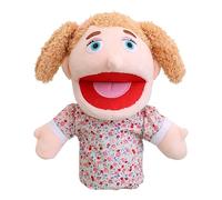 scyca Marionnette à main en peluche familiale, marionnette familiale préscolaire | Spectacles de théâtre de marionnettes, le théâtre interactif montre des marionnettes et des marionnettes avec bouche