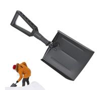 scyca Pelle à neige pour enlever la neige pour voiture - Pelle à neige ergonomique - Pelle utilitaire portable résistante avec sac - Pelle de camping pliable et résistante multifonctionnelle