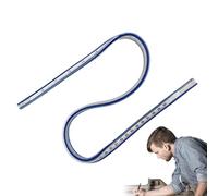 scyca Règle de courbe flexible, règle de courbe pour faire des motifs - Règle de serpent flexible pour la conception d'ingénierie | Fabrication de vêtements multifonctions, règle flexible en forme de