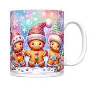 scyca Tasse en céramique de Noël,Tasse à café de Noël en céramique | Tasses à thé festives du Père Noël en céramique - Tasse festive du Père Noël, tasses de boissons de bonhomme de neige