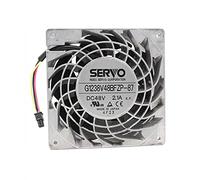 SCYHGLM Aluminum Machine Fan for 1238V48BFZP-87 SERVO 48V 2.1A 12038 12cm 4-wire,Cooling Fan 1238V48BFZP-87 4-wire
