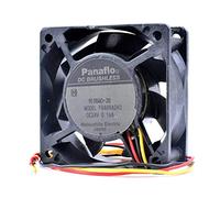 SCYHGLM Computer Cooling Fan for FBA06A24U 6025 6cm, Inverter Server Industrial Fan FBA06A24U 60x60x25mm 24V 0.16A 3wire