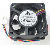 SCYHGLM CPU Fan PWM Temperature Control for QFR0612DH 12V 1.10A 6cm, High Speed Cooling Fan QFR0612DH 6025 60x60x25mm 4PIN