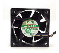 SCYHGLM Double Ball 6cm Fan for MGT6012VB-W25 6cm12V 0.9A,Cooling Fan MGT6012VB-W25 60x60x25mm 4Wire