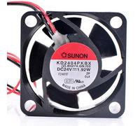SCYHGLM Inverter Cooling Fan for KD2404PKBX (2).B4274.GN.I55 4cm 24V 1.92W 2Wire,Large air Volume Cooling Fan KD2404PKBX 40x40x20mm 2Wire