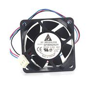 SCYHGLM Large air Volume Double Ball Fan for QFR0624UH 24V 0.26A 3Wire,Cooling Fan QFR0624UH 60x60x25mm 3Wire