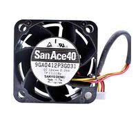 SCYHGLM Server Case Cooling Fan for 9GA0412P3G031 4cm 4028,Inverter Fan 9GA0412P3G031 40x40x28mm DC12V 0.39A 4Wire