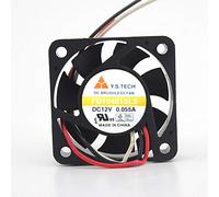 SCYHGLM Super Quiet Fan for 40x40x10mm FD124010LS 4cm 12V 0.055A 3Wire