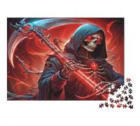 Scythe moissonneur de la Mort 1000 Pièces Stock De Cartes Premium Puzzle De Bricolage Senior Jigsaw Enthusiastes Entraînement du Cerveau Décompression Cadeaux 70x50cm/1000pcs
