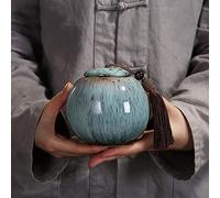 SCZMBLTLNV Urne funéraire pour Animaux de Compagnie Cercueil pour Chien Chat Oiseau Urne Funéraire Cendres Urne pour Crémation Humaine Pet Cendres Titulaire Souvenir(2)