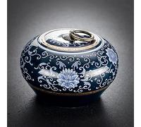 SCZMBLTLNV Urne funéraire pour Animaux de Compagnie Crémation Humaine Cendres d'animaux Compagnie Souvenir Mémoire Pal Cendres Urnes Céramique Cercueil Chien Chat Oiseau(2)