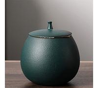 SCZMBLTLNV Urne funéraire pour Animaux de Compagnie Fiches Maison Appropriées Enterrement Céramiques Cendres Urne Création Scellée Cendres Funérailles Keepsake Petit Animal(2)