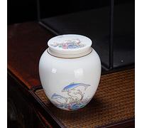 SCZMBLTLNV Urne funéraire pour Animaux de Compagnie Petites Urnes De Crémation Cendres Humaines Céramique Adulte Chat Chat Détenteurs(2)