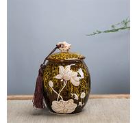 SCZMBLTLNV Urne funéraire pour Animaux de Compagnie Urne Animal Compagnie Urne Chat Urne Chien Urne Petit Animal Céramique Sculptée Aux Couleurs Vives Urne Souvenirs(4)
