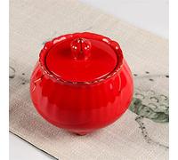 SCZMBLTLNV Urne funéraire pour Animaux de Compagnie Urne Chien Chat Cendres Boîte Commémorative Set D'urnes Funéraires Urne Funéraire Restes Incinérés Fiole Cendres Urne Funéraire Adulte 85150(Red)