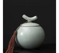 SCZMBLTLNV Urne funéraire pour Animaux de Compagnie Urne Chien Chat Cendres Boîte Commémorative Set D'urnes Funéraires Urne Funéraire Restes Incinérés Fiole Cendres Urne Funéraire Adulte 04108(F)