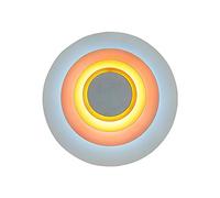 SCZWP8 Applique murale LED arc-en-ciel en fer avec fil de fer - Éclairage nordique pour chambre à coucher, salle de bain, salon, chambre d'enfant