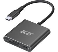 SD 4.0 Card Reader with 100W PD, UHS-II USB C SD Card Reader 312M/S, External SD Micro SD Memory Adapter Compatible with iPhone 15/16 Series, iPad, MacBook etc.