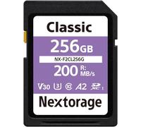 SD Card 256GB, SDXC UHS-I 256GB, Japanese SD Memory Card, Photo Accessories and Camcorders for Nikon/Canon/Sony/Fujifilm Cameras, F2PRO NX-F2PRO256G