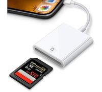 SD Card Reader for iPhone/iPad - Lightning to Camera Memory Card Adapter - iPhone Converter