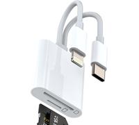 SD Card Reader USB C Lightning to TF Card Reader for Apple iPhone 15 14 13 12 11 Pro Max Plus for iPad Air Mini Macbook Micro SD Camera Memory Viewer Compact Flash Drive Adapter Type C Thunderbolt 4