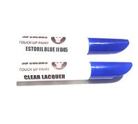 SD COLORS 12 ML Peinture de Retouche avec Pinceau et Vernis Transparent - Estoril Blue (B45) - Compatible avec BMW - Réparation de Rayures, Éclats et Peinture.