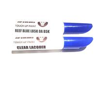 SD COLORS 12 ML Peinture de Retouche avec Pinceau et Vernis Transparent - Reef Blue (LB5K) - Compatible avec VW/Audi - Réparation de Rayures, Éclats et Peinture.