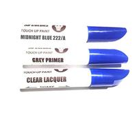SD COLORS 12 ML Peinture de Retouche avec Pinceau, Vernis Transparent et Apprêt - Midnight Blue (222/A) - Compatible avec Vespa - Réparation de Rayures, Éclats et Peinture.
