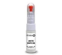 SD COLORS Arctic White 326 Kit de réparation de stylo de retouche de peinture pour Nissan Blanc 20 ML