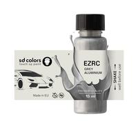 SD COLORS EZRC Peinture de retouche pour peinture en aluminium Gris 15 ML
