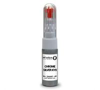 SD COLORS Ky0 Kit de réparation de stylo de retouche de peinture pour Nissan Argenté chromé 20 ML