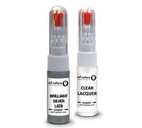 SD COLORS L8Z8 Kit de réparation de stylo de retouche de peinture Argenté brillant 20 ML