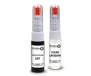 SD COLORS OBSIDIAN BLACK 197 Kit de réparation pour stylo de retouche de peinture 20 ML