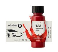 SD COLORS Passion Red 612 Peinture de retouche pour rayures et éclats 15 ML