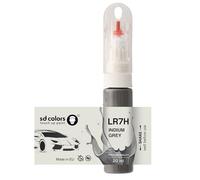 SD COLORS Peinture de retouche gris indigo LR7H 20 ML avec pinceau pratique pour réparer les rayures (juste la peinture)
