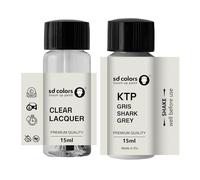 SD COLORS Peinture de retouche GRIS SHARK GRIS SHARK GRIS KTP GRIS SHARK GRIS SHARK GRIS GRIS SHARK GREY 15 ML