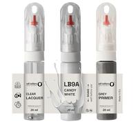 SD COLORS Peinture de retouche LB9A - 20 ML - Pinceau pratique pour réparer les rayures - Peinture + apprêt + vernis