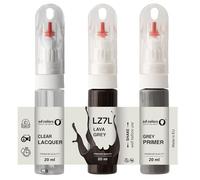 SD COLORS Peinture de retouche LZ7L gris lave 20 ML avec pinceau pratique pour réparer les rayures (peinture + apprêt + vernis)
