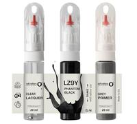 SD COLORS Phantom Black LZ9Y Peinture de retouche 20 ML pour réparer les rayures (peinture + apprêt + vernis)