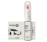 SD COLORS PHANTOM GREY GWH/169V/190 Pinceau de retouche 20 ML pour réparation de rayures (juste peindre)
