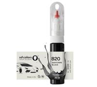 SD COLORS Santorini Black 820 Pinceau de retouche pour réparation de rayures Noir 20 ML