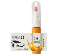 SD COLORS Solaris Orange C1B Peinture de retouche 20 ML Pinceau pratique pour réparer les rayures (juste la peinture)