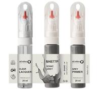 SD COLORS Sonic Grey NH877P Peinture de retouche 20 ML pour réparation de rayures (peinture + apprêt + vernis)
