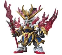 Sd Gundam Sangui Sokkeden Zhang Fei God Gundam Color-Coded Plastic Model [Import Japonais]