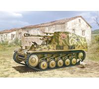 Sd.kfz. 124 Wasp 10,5cm Worldwar 1:72 Plastique Model Kit Italeri