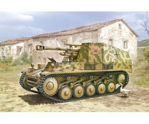 Sd.kfz. 124 Wasp 10,5cm Worldwar 1:72 Plastique Model Kit Italeri