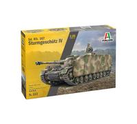 Italeri Maquette de char statique Sd.Kfz.167 Sturmgeschütz IV 1943 – 1/35