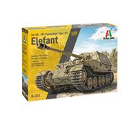 Sd.kfz. 184 Panzerjager Tiger(P) Elefant Tank 1:3 5 Plastic Model Kit Italeri